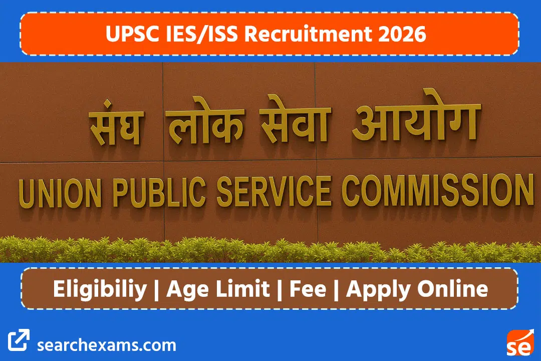 UPSC IES/ISS Recruitment 2026